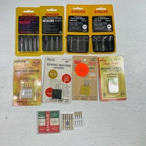 Lot of Sewing Machine Needles